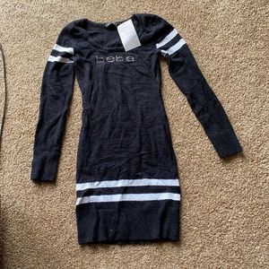 bebe sweater dress